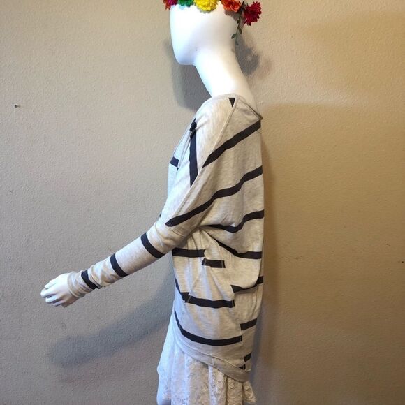 Free People We The Free Upstate Stripe Tee Sz XS - Picture 3 of 8